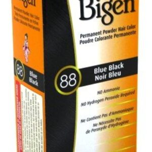 Bigen Powder Hair Color #88 Blue Black (3 Pack) - Image 3