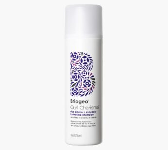 Briogeo Curl Charisma Hydrating Shampoo, Define and Moisturize Wavy, Curly, and Coily Hair, Vegan, Phalate & Paraben-Free, 8 fl oz