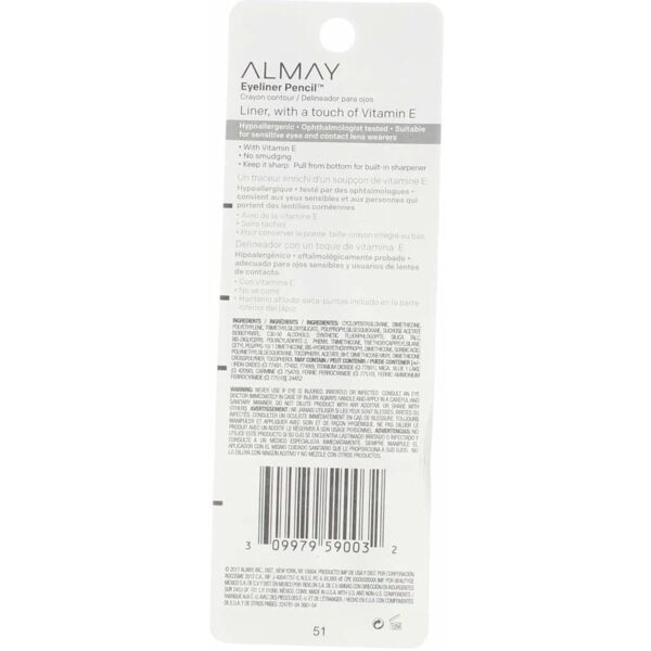 Almay intense i-color Eyeliner, Black Pearl, 0.01 ounces (Pack of 2) - Image 4