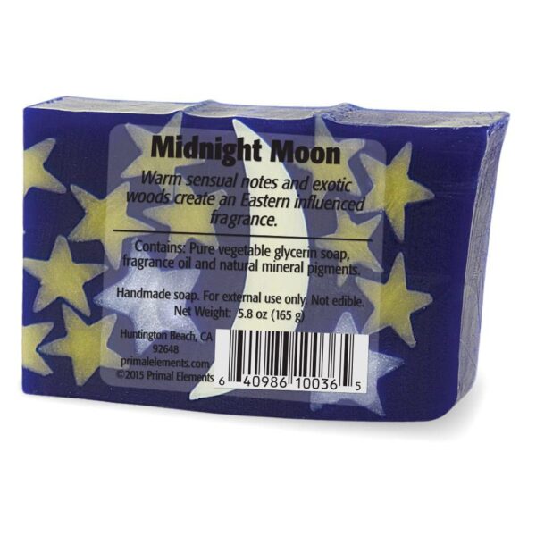 Primal Elements Bar Soap in Shrinkwrap, Midnight Moon, 6 Ounce - Image 2