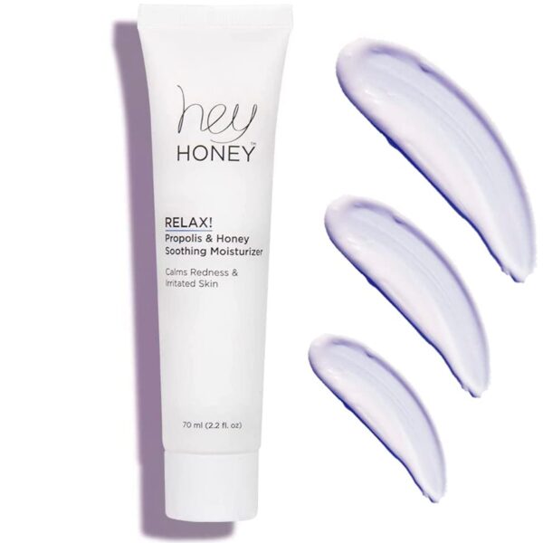 Hey Honey Skincare Relax, Fast Acting Rosacea Treatment & Redness Relief - Dermatologically Tested Calming Moisturizer For Sensitive Skin Oil- Free wi - Image 6