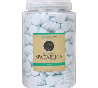 Ginger Lily Farms Botanicals Pedicure Spa Tabs, Natural & Organic, Replenishes Moisture, Softens & Conditions Skin, Ocean Scent, 105 Ounces, 500-Count