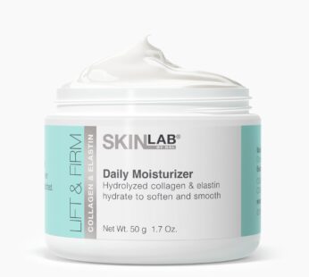 SKIN LAB BY BSL Lift and Firm DAILY MOISTURIZER – Hydrolyzed Collagen & Elastin, Vitamin C and Vitamin E to moisturize, soften and soothe fine lines a