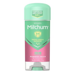 Mitchum for Women Clear Gel Antiperspirant & Deodorant-Powder Fresh-3.4 oz - Image 1