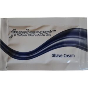 Freshscent Shaving Cream Packs, 0.25 Ounce (Pack of 100) - Image 1