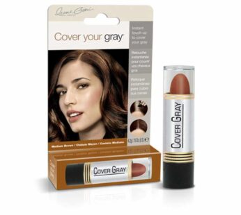 Cover Your Gray Hair Color Touch-Up Stick – Medium Brown (6-Pack)