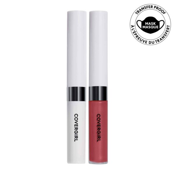 Covergirl Outlast All-Day Lip Color With Topcoat, Brazen Raisin - Image 2