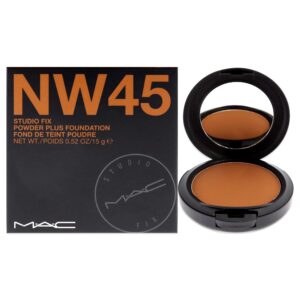 MAC Studio Fix Powder Plus Foundation, NW45, 0.52 Fl Oz (Pack of 1) (MACM51048) - Image 1