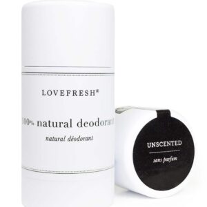 Lovefresh - Natural Deodorant Stick | Handmade, All-Natural, Non-Toxic, Clean Beauty (Unscented, 3.7 oz | 109 ml) - Image 1