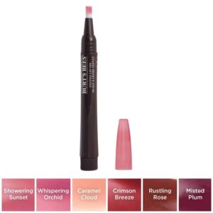 Burt's Bees 100 % Natural Moisturizing Tinted Lip Oil, Whispering Orchid - 1 Pen, 0.04 Fl Oz - Image 9