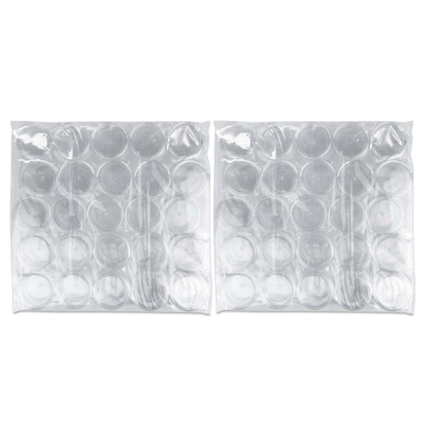 Beauticom (Quantity: 100 Pieces) 5G/5ML Round Clear Jars with Screw Cap Lids for Scrubs, Oils, Salves, Creams, Lotions - Image 5