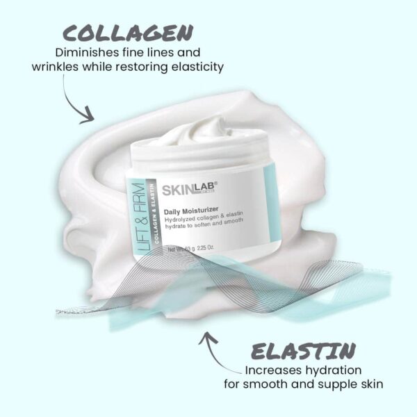 SKIN LAB BY BSL Lift and Firm DAILY MOISTURIZER - Hydrolyzed Collagen & Elastin, Vitamin C and Vitamin E to moisturize, soften and soothe fine lines a - Image 2