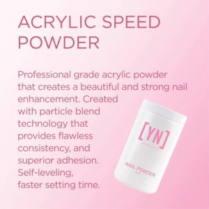 Young Nails Acrylic Speed Powder, White, 660 Gram - Image 2