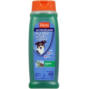 Hartz UltraGuard Rid Flea & Tick Shampoo for Dogs, Fresh Scent- 18 Ounce - Image 1