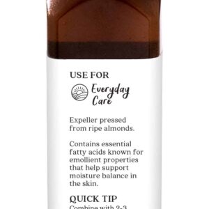 Aura Cacia Sweet Almond Skin Care Oil 4 FL. OZ. - Image 3