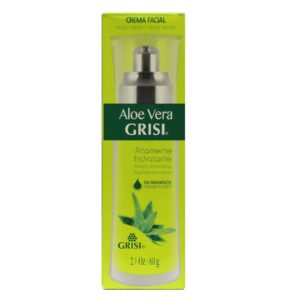 Grisi Aloe Vera Cream, Moisturizing Cream for all skin types enriched with Aloe Vera, Face Cream to Moisturize and Regenerate your skin, Keep Natural - Image 2