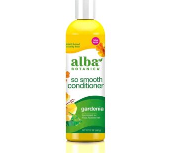 Alba Botanica So Smooth Conditioner, Gardenia, 12 Oz
