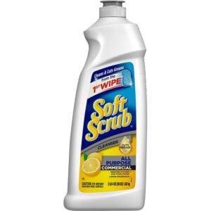 Soft Scrub All Purpose Commercial Surface Cleanser, Lemon, 36 Fluid Ounces - Image 1