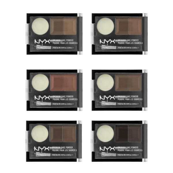 NYX PROFESSIONAL MAKEUP Eyebrow Cake Powder, Brunette - Image 5