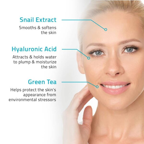 YEOUTH Day Night Cream for Face with Hyaluronic Acid, Snail Mucin and Copper Tripeptide, Moisturizer Face Cream, Hydrating Face Moisturizer for Women - Image 5