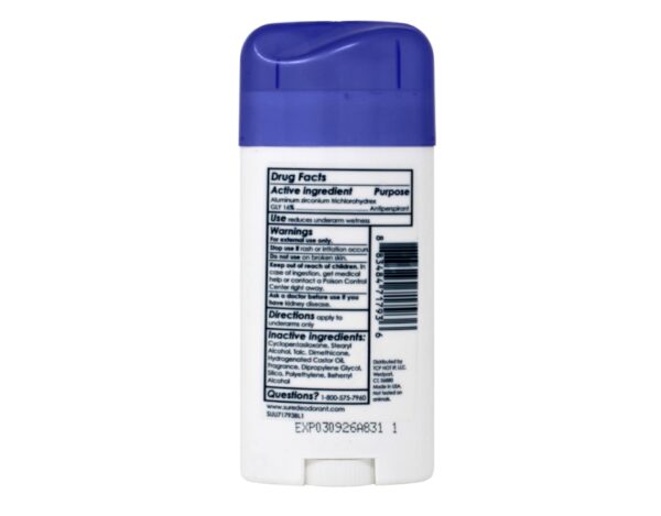 Sure Anti-Perspirant Deodorant Invisible Solid Regular Scent 2.60 oz - Image 2