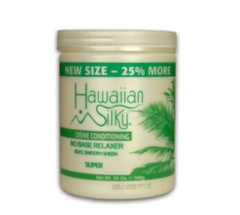 Hawaiian Silky no base relaxer, super, Beige, 20 Ounce