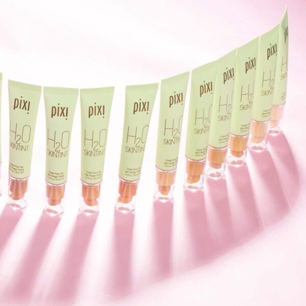 Pixi Beauty H2O SkinTint Tinted Face Gel, 1.2 fl oz / 35 ml, Cream - Image 5