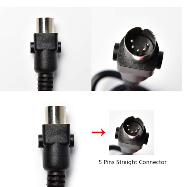 CUGLB Lift Chair Remote Replacement, 5 Pin 2 Button Straight Power Recliner Remote, Power Recliner Replacement Parts for Okin Limoss Lazboy Pride Catn - Image 3