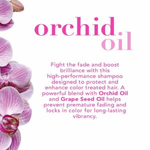 OGX Fade-Defying Orchid Oil Conditioner with UVA/UVB Sun Filters, 13 Ounces - Image 3