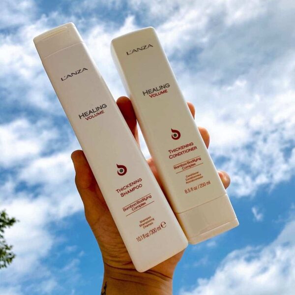 L'ANZA Healing Volume Thickening Conditioner, Boosts Shine, Volume, and Thickness of Fine Flat Hair, Hair Thickening Conditioner Rich With Bamboo and Keratin, Luxury Hair Care - Image 8