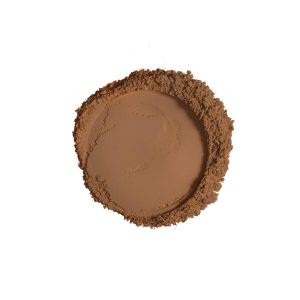 Ruby Kisses Mineral Pressed Powder Foundation, Medium to Full Coverage Natural Finish 0.35 Ounce (Honey Brown) - Image 3