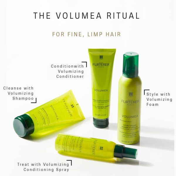 Rene Furterer VOLUMEA Volumizing Foam - For Fine, Limp Hair - Lightweight - Thickening & Long-Lasting Volume - 6.8 fl. oz. - Image 6
