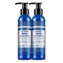 Dr. Bronner's - Organic Hair Cr?me (Peppermint, 6 Ounce, 2-Pack) - Leave-In Conditioner and Styling Cream, Made with Organic Oils, Hair Cream Supports
