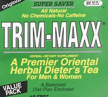 Body Breakthrough Trim Maxx Herbal Dieter’s Tea — 60 Tea Bags + 10 FREE