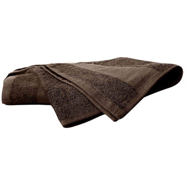ForPro Professional Collection Premium Bleach Tough Salon Towels, Chocolate, 100% Cotton, Bleach-Proof, Stain Resistant, 16? W x 27? L, 24-Count,11054 - Image 3