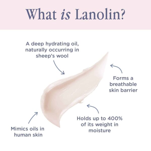 Lanolips Hand Cream Intense, Rose - Hand & Cuticle Cream for Dry, Cracked Skin - Lanolin Cream with Rose Oil, Shea Butter & Vitamin E - Cruelty-Free, - Image 6