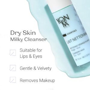 Yon-Ka Lait Nettoyant Facial Cleanser, Gentle Milk Cleanser & Makeup Remover, Daily Plant Based Wash, Moisturize and Balance Skins pH, All Skin Types, - Image 2