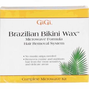 GiGi Brazilian Bikini Waxing Microwave Formula, Home Hair Removal Kit - Image 1