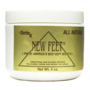 Bette K's New Feet Bette K's 4 oz Cream - Image 1