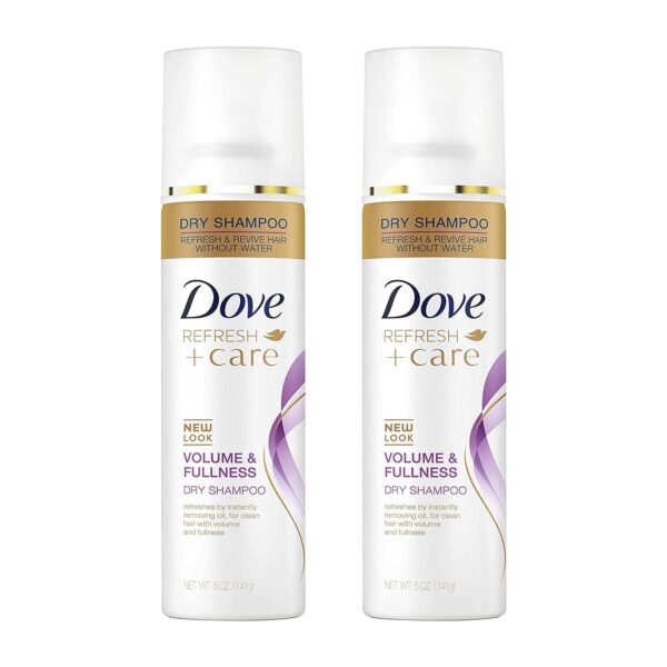 Dove Refresh+Care Invigorating Dry Shampoo 5 oz (Pack of 2)