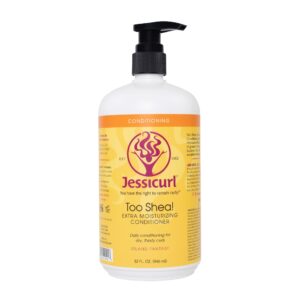 Jessicurl, Too Shea! Extra Moisturizing Conditioner for Curly Hair, Island Fantasy, 32 Fl oz. Leave in Conditioner for Dry Hair, Anti Frizz Hair Products - Image 1