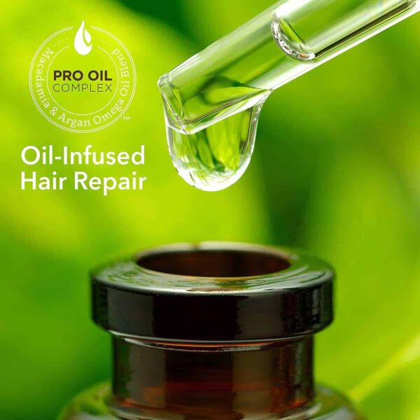 Nourishing Repair Shampoo 33.8oz Macadamia Professional Macadamia Oil and Argan Oil for Hydration, Shine, and Color Protection - Image 5