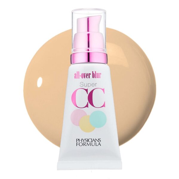 Physicians Formula Super CC, All-Over Blur CC Cream, 6651 Light/Medium, 1 oz (28 g)