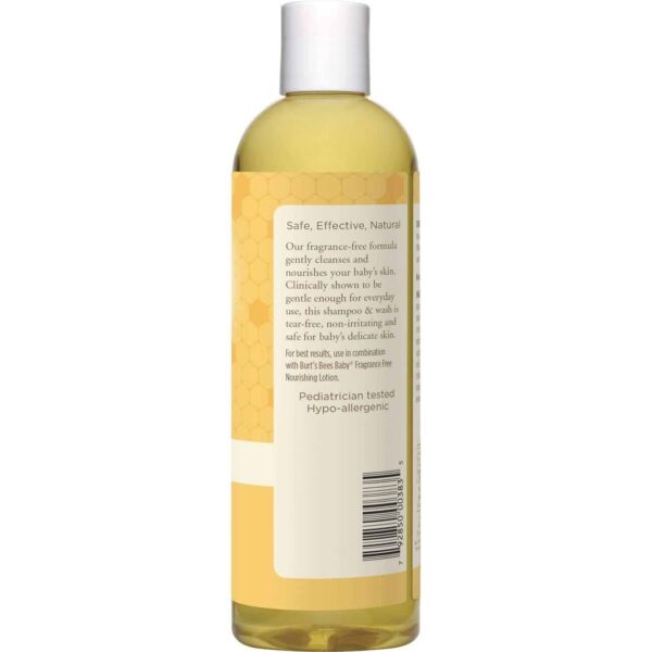 Burt's Bees Baby Shampoo & Wash, Fragrance, 12 Fl Oz - Image 5