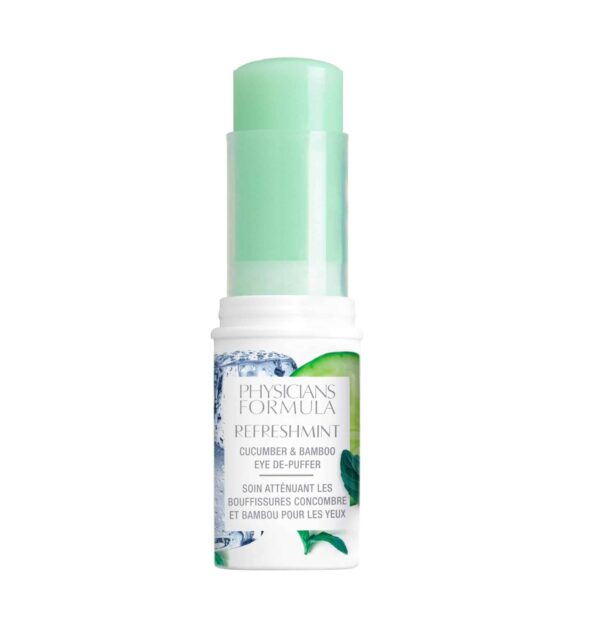 Physicians Formula RefreshMint Cucumber & Bamboo Eye De-Puffer Stick | Under Eye Cream for Dark Circles and Puffiness | Dermatologist Tested - Image 2