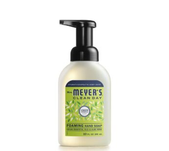 Mrs. Meyer’s Clean Day Foaming Hand Soap, Lemon Verbena Scent, 10 Fl oz (Pack of 1)