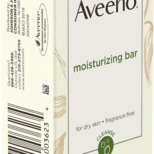 AVEENO Naturals Moisturizing Bar for Dry Skin 3.50 oz (Pack of 12) - Packaging May Vary - Image 3