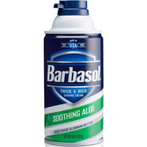 Barbasol Shave Cream, Soothing Aloe - 10 oz - 2 pk - Image 1