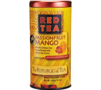 The Republic Of Tea Passionfruit Mango Red Tea, 36 Tea Bags