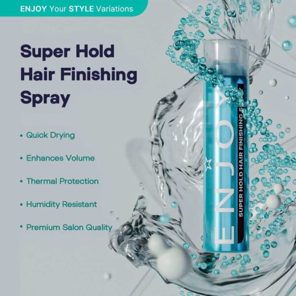 Enjoy, Super Hold Finishing Spray, 10.1 Ounce - Image 2